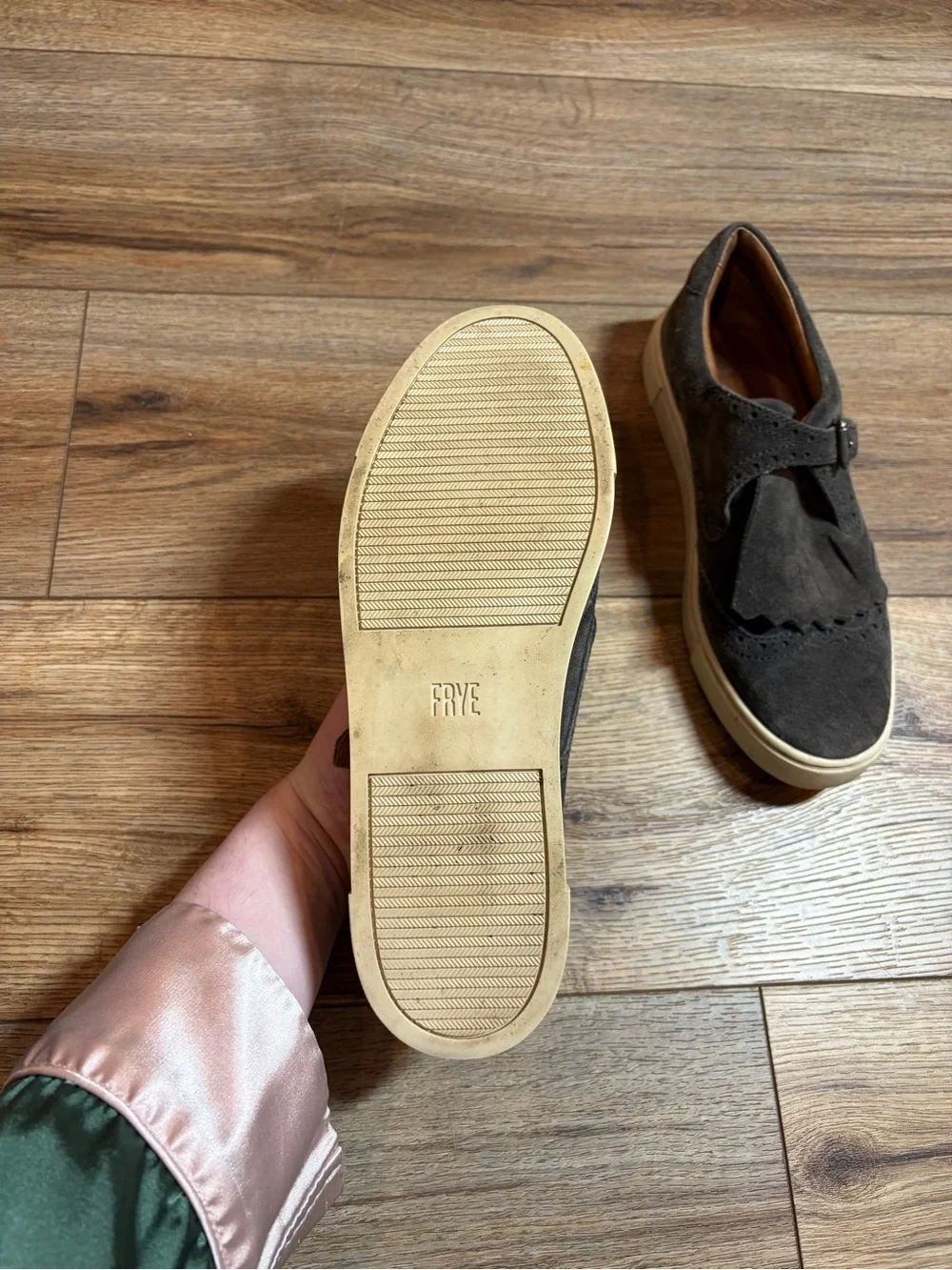Frye Gemma Kiltie chic slip-on sneaker